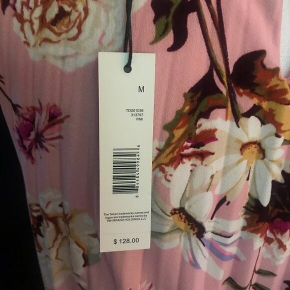 T Tahari Floral Dress size M - Picture 4 of 7